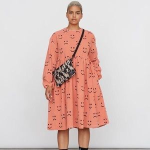 Lazy Oaf Happy Sad Corduroy Dress